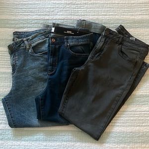 Lot (3 pairs) jeans - KUT / AE / Nicole Miller - All size 14 - All EUC 👖